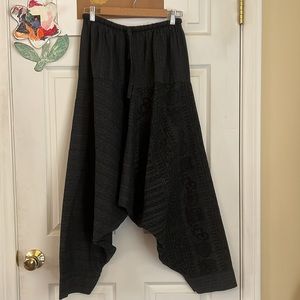Harem Pants with elastic waist & pocket